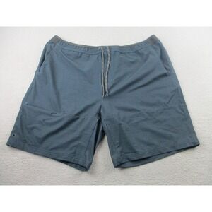 Columbia Shorts Mens 2XL Blue Elastic Waist Hiking Active Camping Gym XXL‎